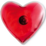 Handwarmer in hartvorm Waco, rood