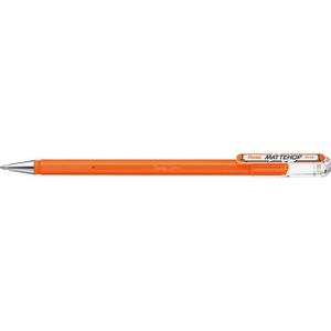 Gelschrijver Pentel Mattehop K110 oranje 0.5mm [12x]