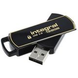 Usb-stick integral 3.0 secure 360 128gb zwart | 1 stuk