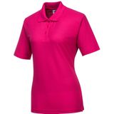 Naples Dames Poloshirt maat Large, Pink