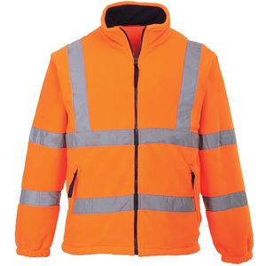 High Vis Fleece Mesh Gevoerd maat XSmall, Orange