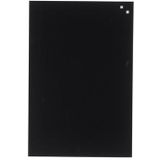 Naga Magnetisch glasbord, zwart, ft 60 x 80 cm