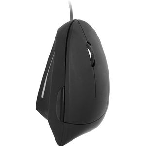 Quantore - Ergonomische Muis - Zwart - Bedraad - USB-A - 48 Stuks