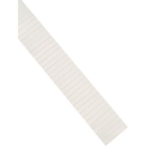 Ferrocard labels magnetoplan wit, 60 x 15mm, 115 stuks