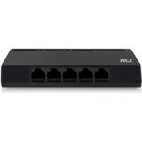 ACT AC4445 netwerk-switch Unmanaged Gigabit Ethernet (10/100/1000) Zwart