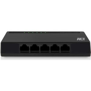 ACT AC4445 netwerk-switch Unmanaged Gigabit Ethernet (10/100/1000) Zwart