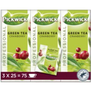 Thee Pickwick green cranberry 25x1.5gr [3x]