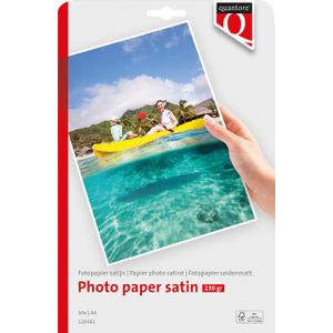 Fotopapier Quantore A4 satijn 50vel 230gr