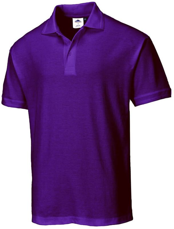 Naples Poloshirt maat XXL, Purple