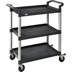 Plastic trolley blauw 150 kg