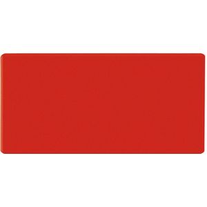 Legamaster magnetisch symbool rechthoek 30x60mm rood