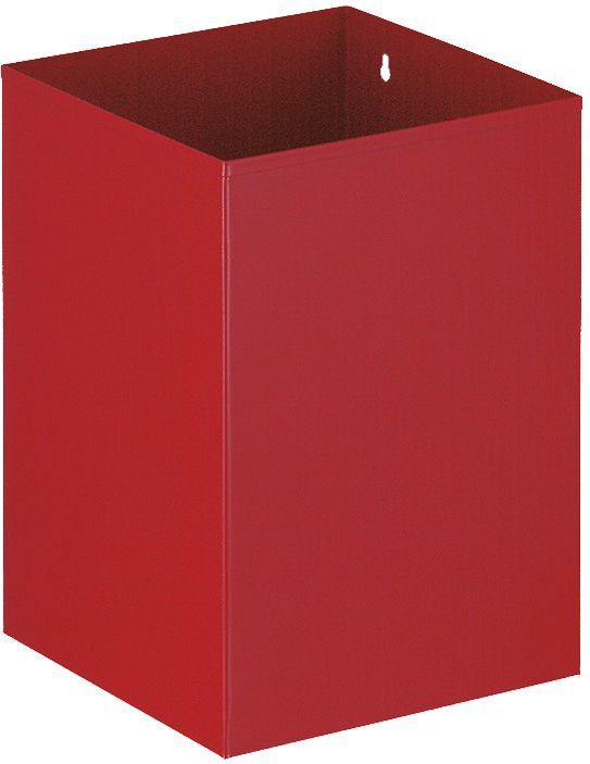 Papierbak Vierkant Rood 21L