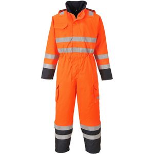 Portwest - Bizflame S775 - Werkoverall - Oranje/Marine - Hi-Vis Vlamvertragend