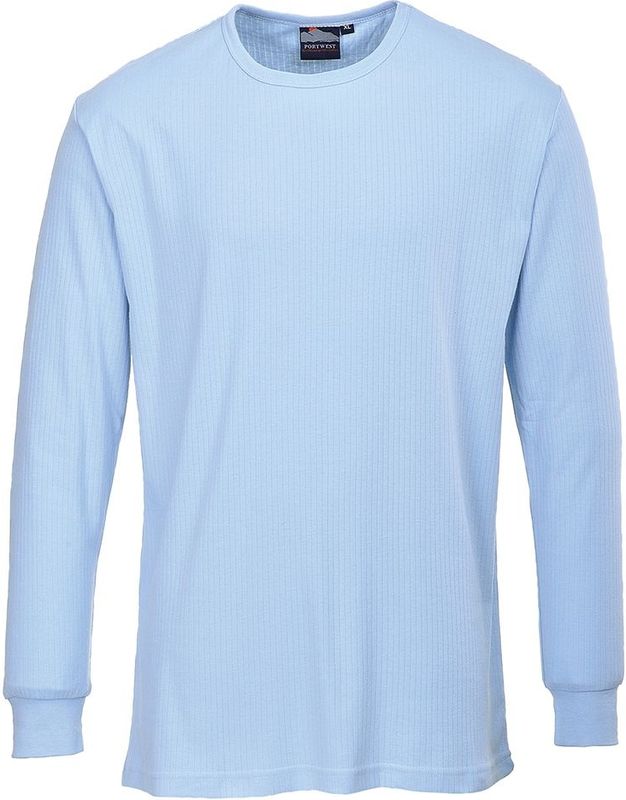 Thermisch T-Shirt Lange Mouw maat Large, Sky