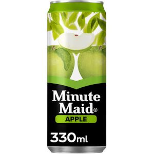 Frisdrank Minute Maid appelsap blik 330ml [24x]