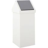 Prullenbak - Zwart - Kunststof - 30 Liter