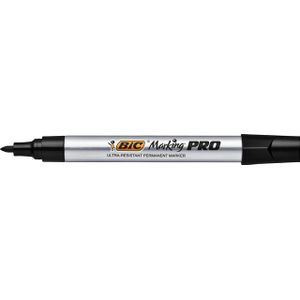 Viltstift Bic Pro rond medium zwart [12x]