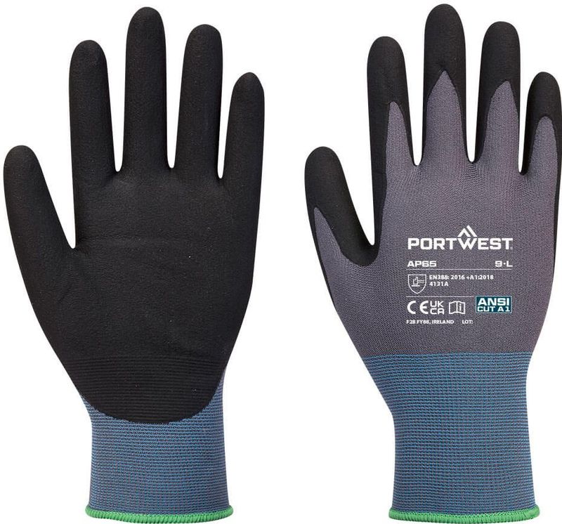 NPR Pro Nitril Foam maat XL, BkGrey  [12x]