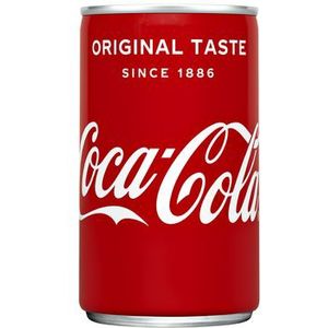 Frisdrank Coca Cola Regular blik 150ml [12x]