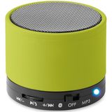 Bluetooth-luidspreker Round bass, limoen