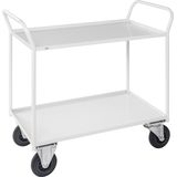 Geheel gelaste Trolley wit, 1070 x 550 x 1000 mm