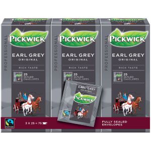 Thee Pickwick Fair Trade earl grey 25x2gr [3x]