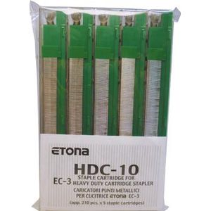 Etona nietjescassette voor EC-3, capaciteit 41 - 55 blad, pak van 5 stuks