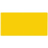 Legamaster magnetisch symbool rechthoek 40x80mm geel