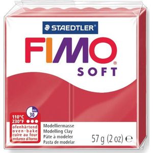 Staedtler fimo soft kersrood