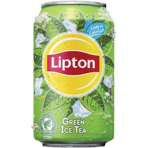 Frisdrank Lipton Ice Tea green blik 330ml [24x]