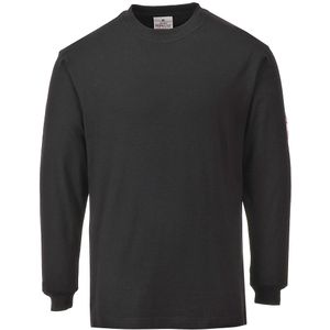 Vlamvertragend Anti-Statisch Lange Mouw T-Shirt maat 3 XL, Black