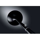 Vloerlamp Hansa led First zwart staal