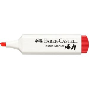 Textielmarker Faber-Castell Rood [10x]