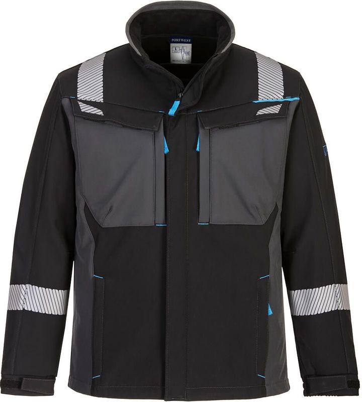 Portwest - WX3 FR Modaflame Softshell - Zwart - Jack