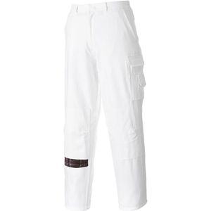 Schildersbroek maat Medium, White