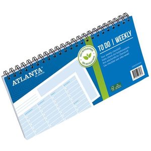 Things to do Atlanta Weekly 297x150mm 60vel 70gr landscape blauw [5x]