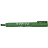 Q-Connect permanent marker, ronde punt, groen
