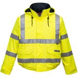 Portwest - Bizflame Rain Hi-Vis Antistatic FR Bomberjack - Geel