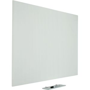 Glasbord Premium, verborgen ophang, magnetisch, wit 60 x 90