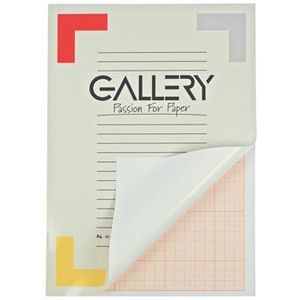 Gallery millimeterpapier, ft 21 x 29,7 cm (A4), blok van 50 vel