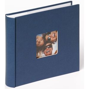 Fotoalbum walther design Fun 24cmx22cm voor 200 foto's blauw