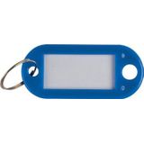 Q-Connect sleutelhanger, pak van 10 stuks, donkerblauw