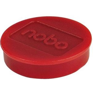 Magneet Nobo 32mm 800gr rood 10 stuks