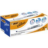 Viltstift Bic Velleda 1741 whiteboard rond medium blauw [12x]