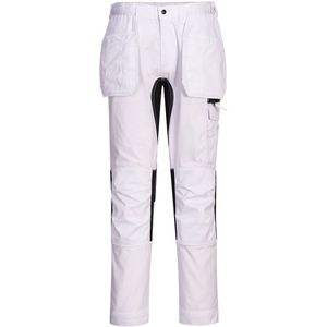 3-laags stoffen masker (doos 25 stuks) maat 48, White