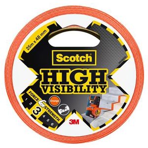 Plakband Scotch high visibility 48mmx25m oranje