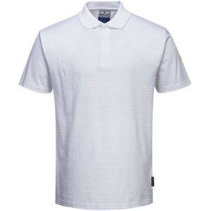 Anitstatisch ESD Poloshirt maat 4XL, White