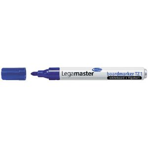 Viltstift Legamaster TZ 1 whiteboard rond 1.5-3mm blauw [10x]
