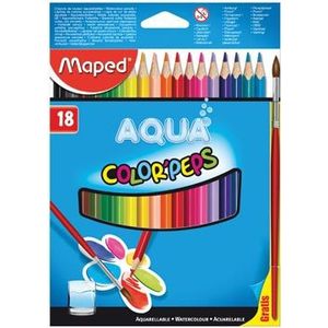 Maped Aquarelpotlood Color'Peps Aqua 18 potloden
