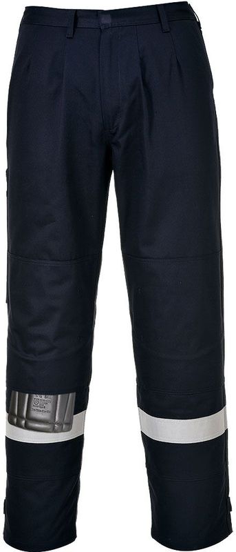 Bizflame Work FR Dames Werkbroek maat L, Navy
